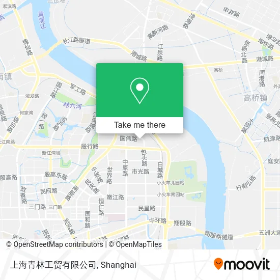 上海青林工贸有限公司 map
