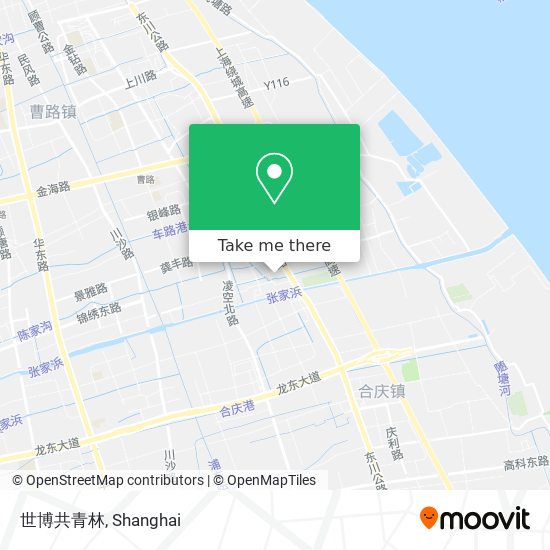 世博共青林 map