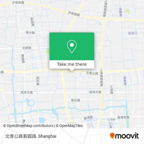 北青公路新园路 map