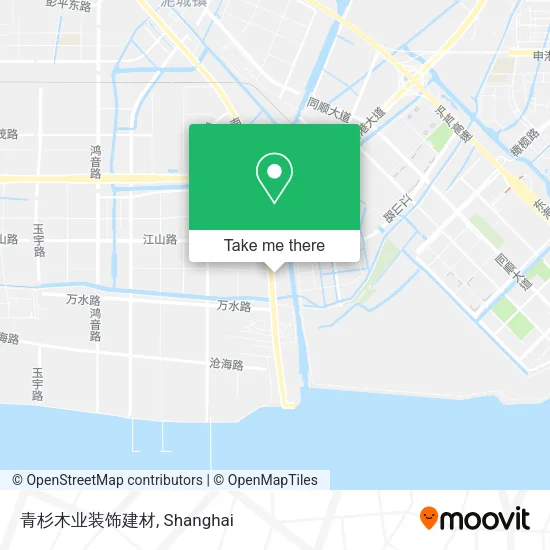 青杉木业装饰建材 map