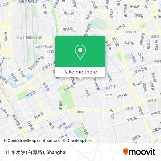 山东水饺(白障路) map