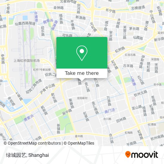 绿城园艺 map