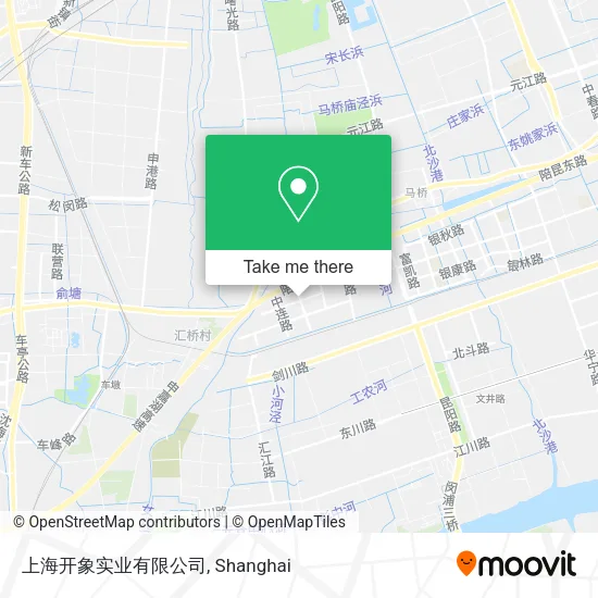 上海开象实业有限公司 map