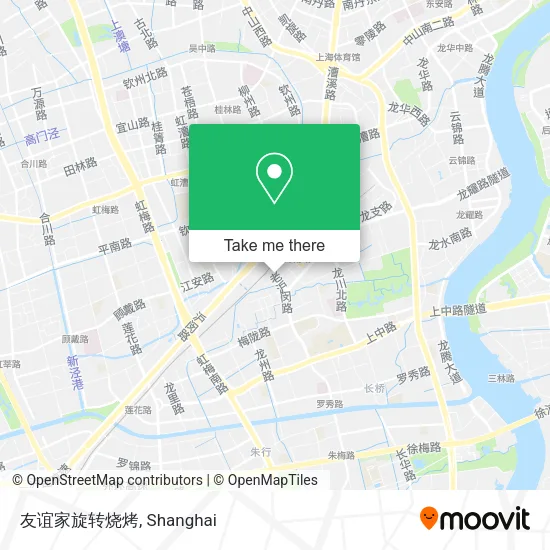 友谊家旋转烧烤 map
