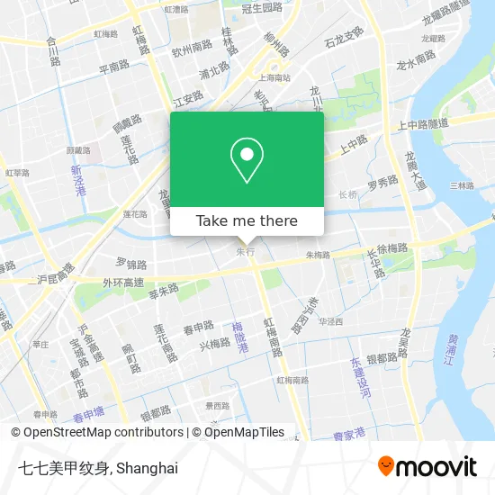 七七美甲纹身 map