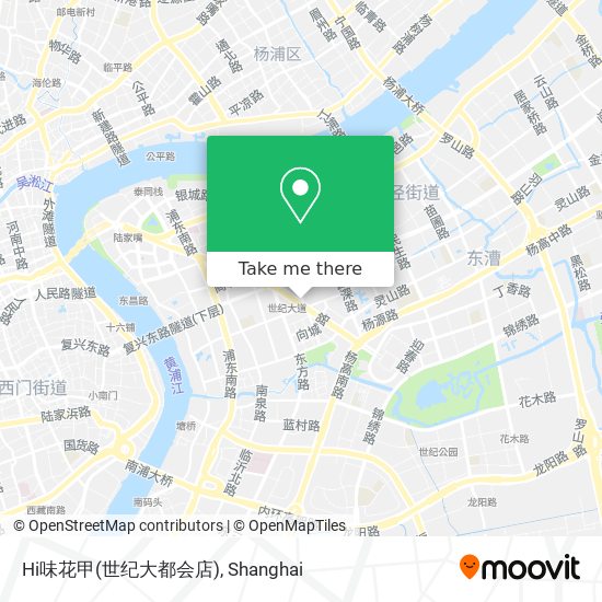 Hi味花甲(世纪大都会店) map
