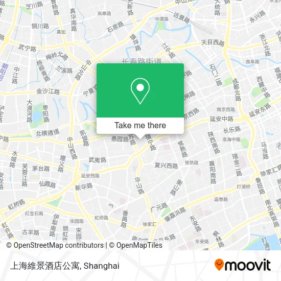 上海維景酒店公寓 map