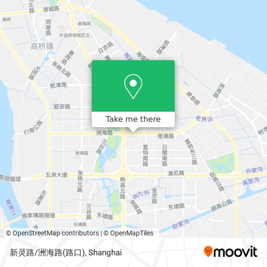 新灵路/洲海路(路口) map