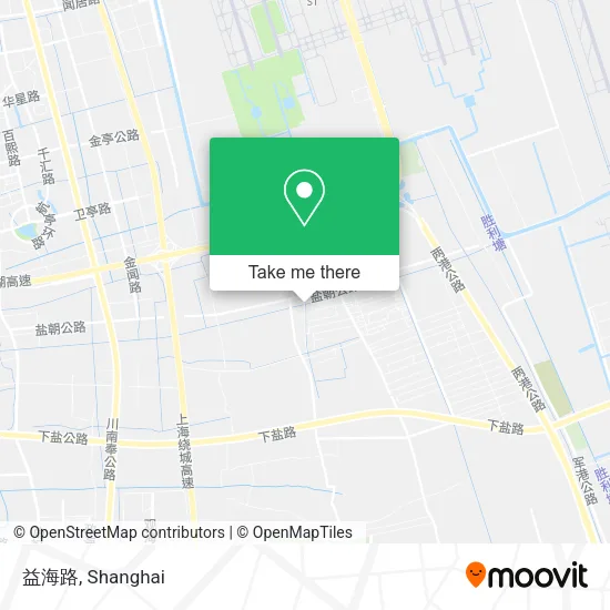 益海路 map
