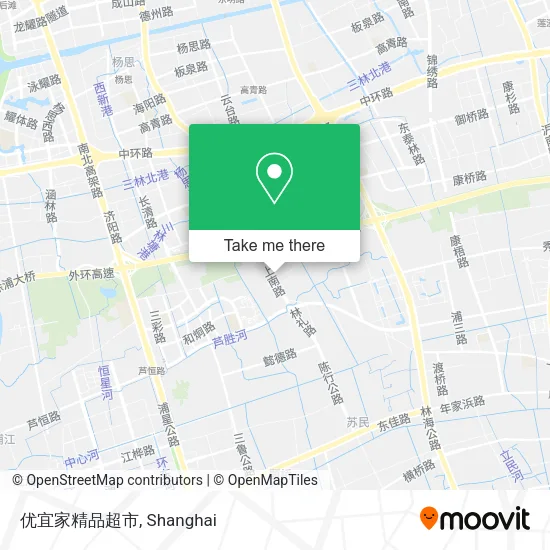 优宜家精品超市 map