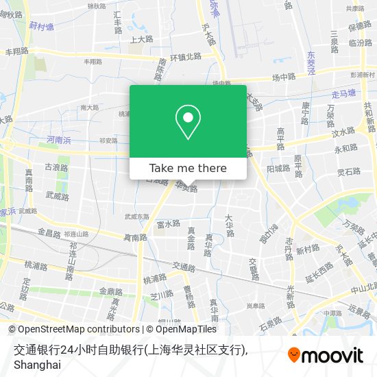 交通银行24小时自助银行(上海华灵社区支行) map