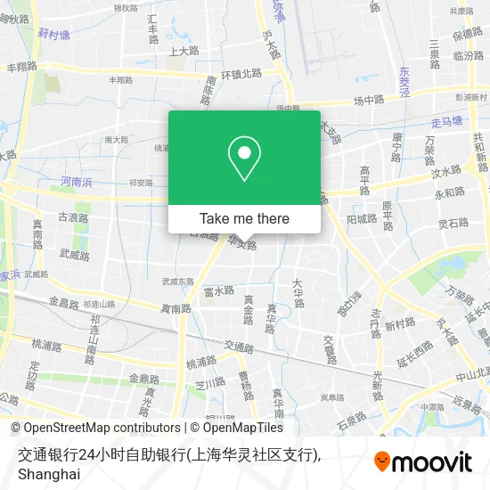 交通银行24小时自助银行(上海华灵社区支行) map