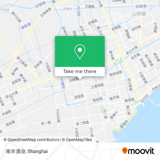 南丰酒业 map