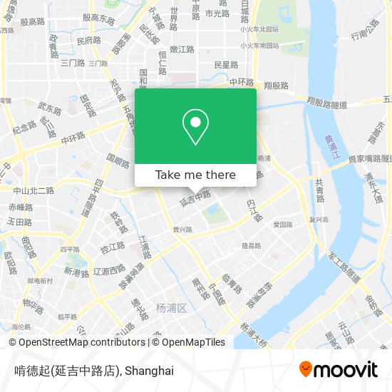 啃德起(延吉中路店) map