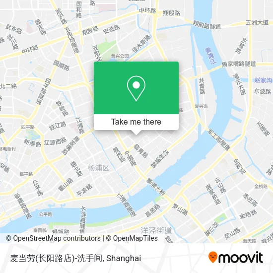 麦当劳(长阳路店)-洗手间 map