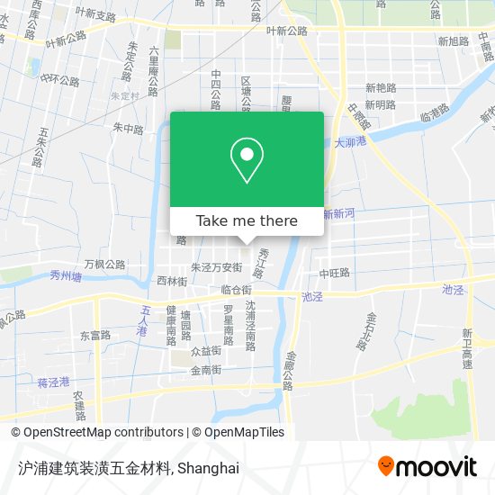 沪浦建筑装潢五金材料 map