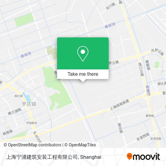上海宁浦建筑安装工程有限公司 map