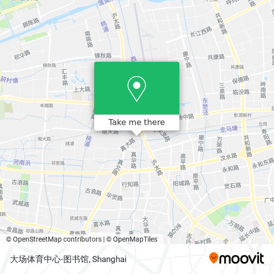 大场体育中心-图书馆 map