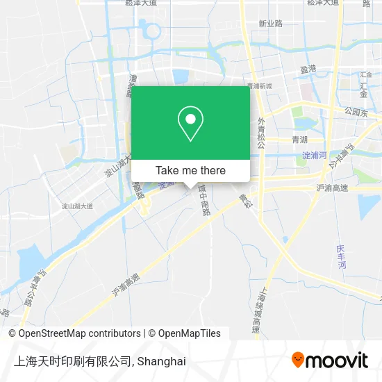 上海天时印刷有限公司 map