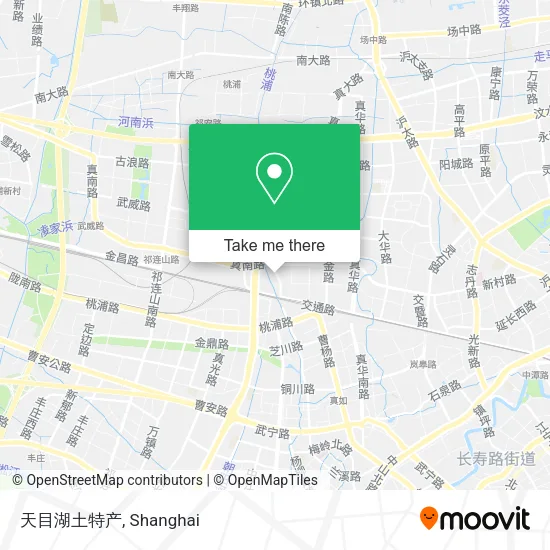 天目湖土特产 map