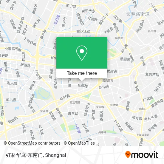 虹桥华庭-东南门 map