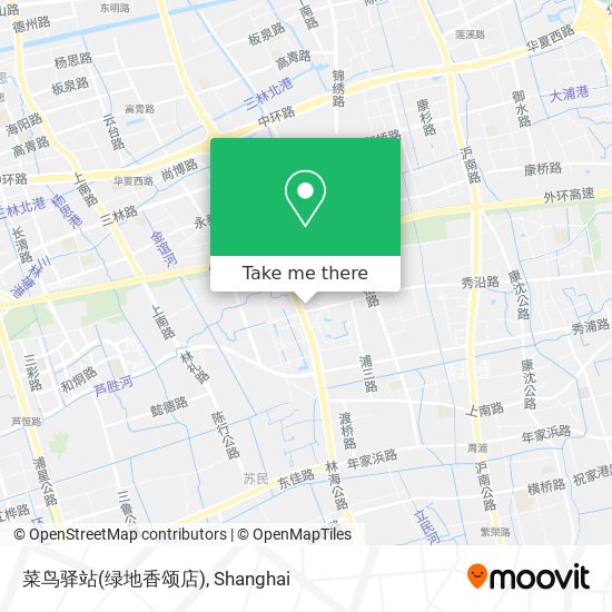 菜鸟驿站(绿地香颂店) map