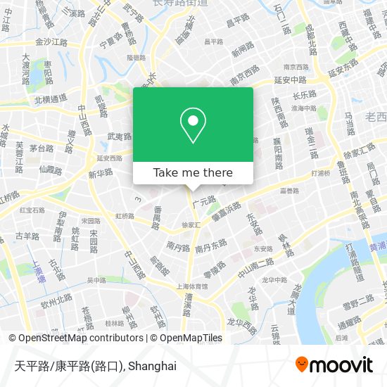 天平路/康平路(路口) map