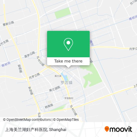 上海美兰湖妇产科医院 map