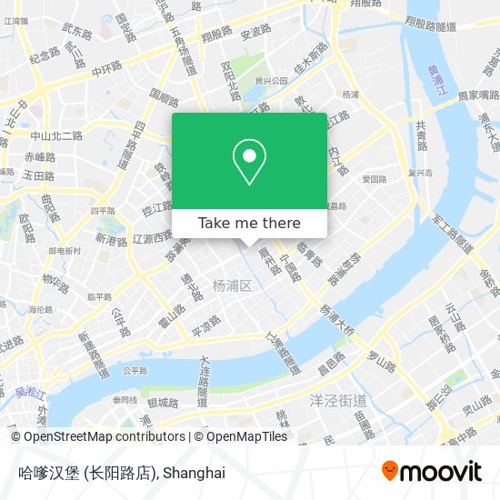 哈嗲汉堡  (长阳路店) map