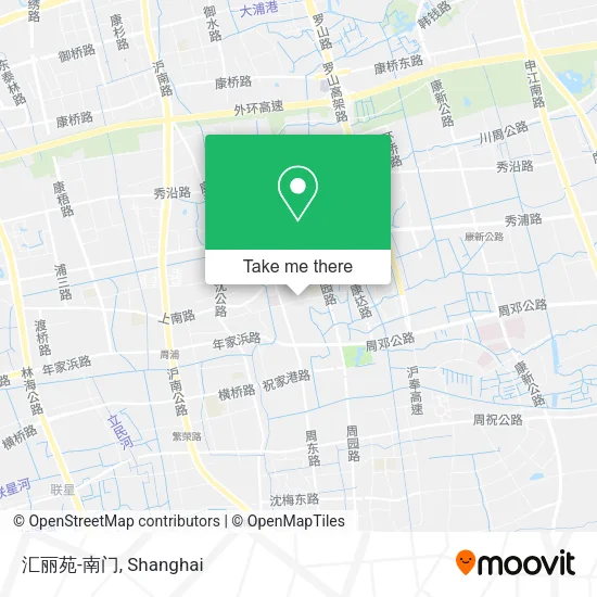 汇丽苑-南门 map