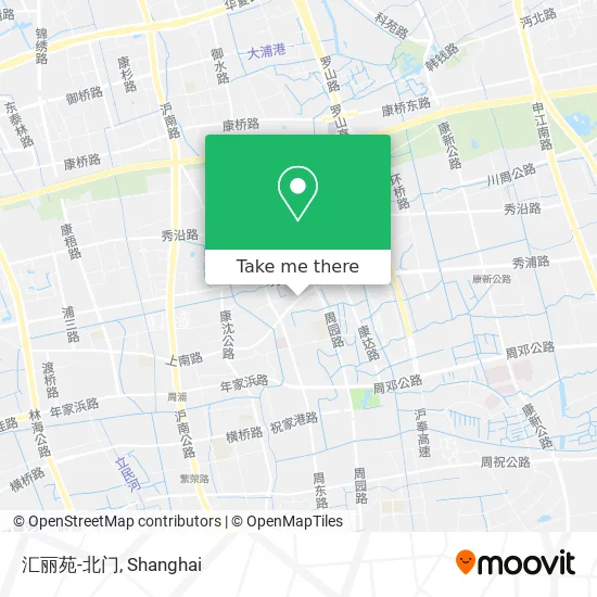 汇丽苑-北门 map