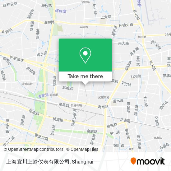 上海宜川上岭仪表有限公司 map