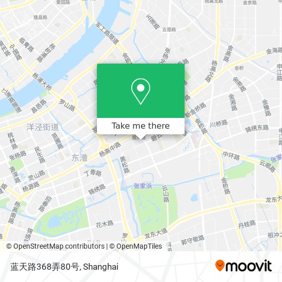 蓝天路368弄80号 map