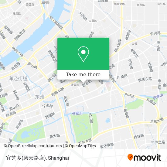 宜芝多(碧云路店) map