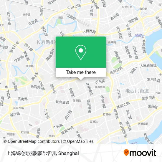 上海锦创歌德德语培训 map