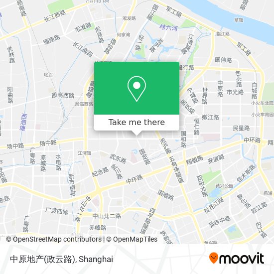中原地产(政云路) map