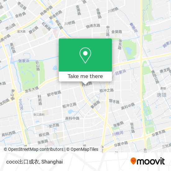 coco出口成衣 map