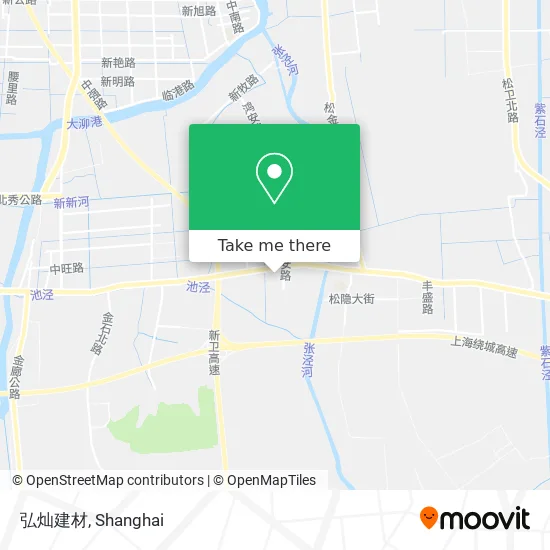 弘灿建材 map