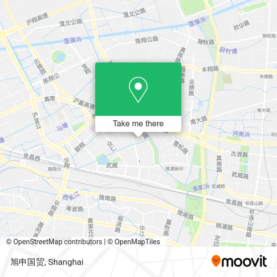 旭申国贸 map