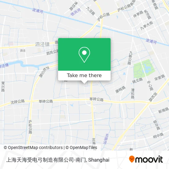 上海天海受电弓制造有限公司-南门 map
