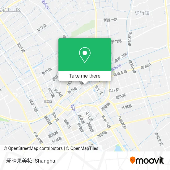 爱晴果美妆 map
