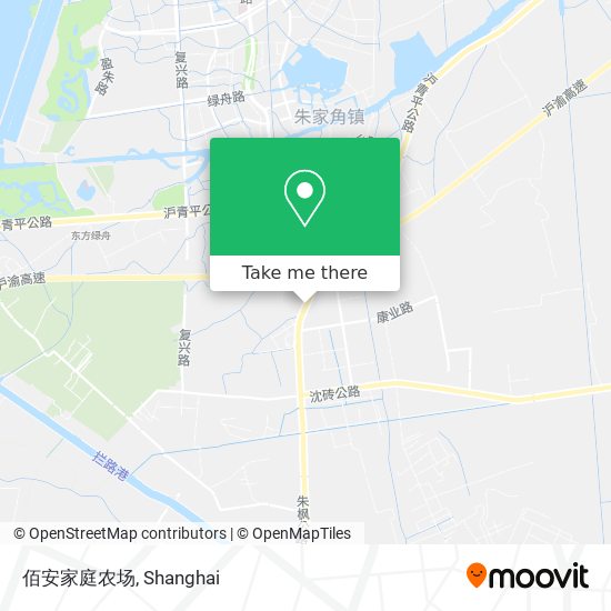 佰安家庭农场 map