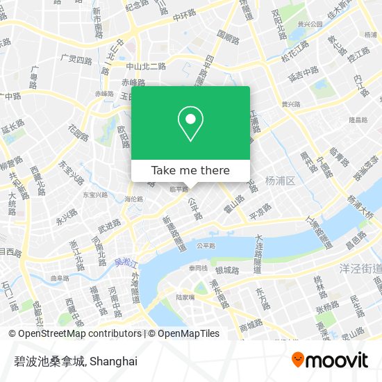 碧波池桑拿城 map