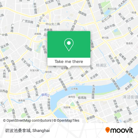 碧波池桑拿城 map