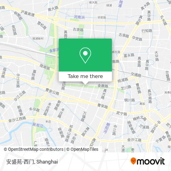 安盛苑-西门 map