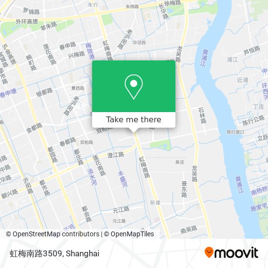 虹梅南路3509 map