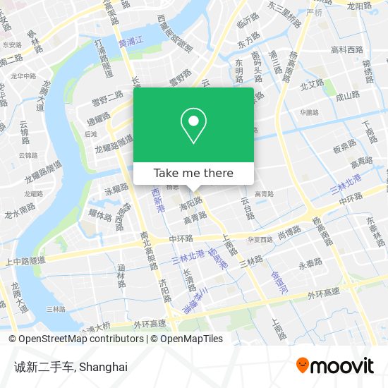 诚新二手车 map