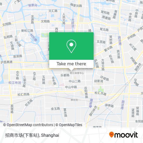 招商市场(下客站) map