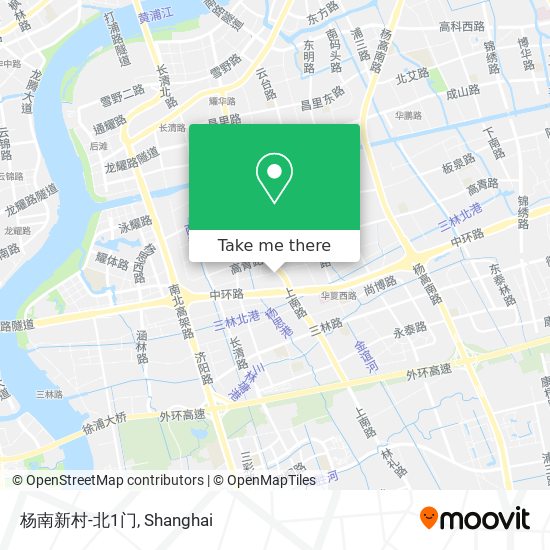杨南新村-北1门 map