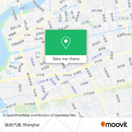 杨南汽修 map